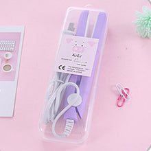 Load image into Gallery viewer, 2019 New Mini Hair Straightener Flat Iron Curling Hair Beard Straightener Comb Hair Crimper Curling Iron Hair Straightener Brush