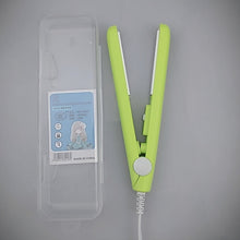 Load image into Gallery viewer, 2019 New Mini Hair Straightener Flat Iron Curling Hair Beard Straightener Comb Hair Crimper Curling Iron Hair Straightener Brush