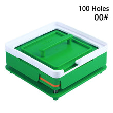 Load image into Gallery viewer, YTK 100 Holes Manual Capsule Filling Machine Manual Encapsulator Capsule Filling Board #000 #00 #0